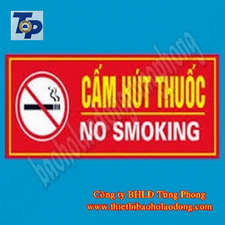Biển báo cấm hút thuốc